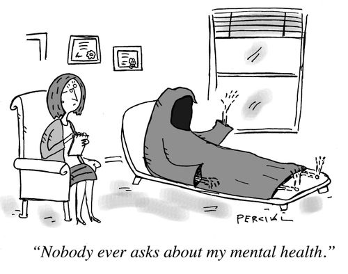 "Nobody ever asked about my mental health."