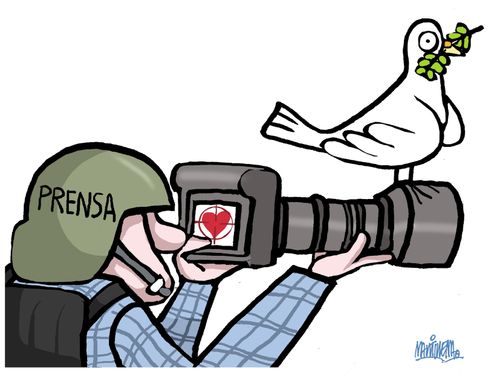 Journalism for peace and love