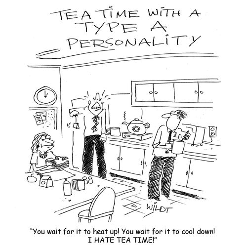 "You wait for it to heat up! you wait for it to cool down! I HATE TEA TIME!"