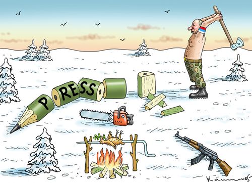 Putin's attack on the press