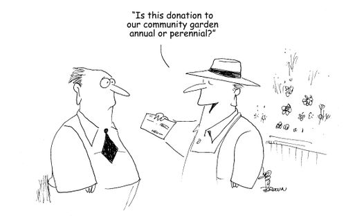 "Is this donation to our community garden annual or perennial?"