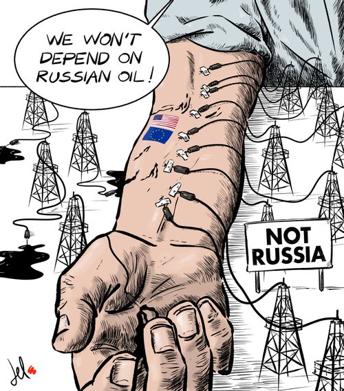 "We won't depend on Russian oil!"