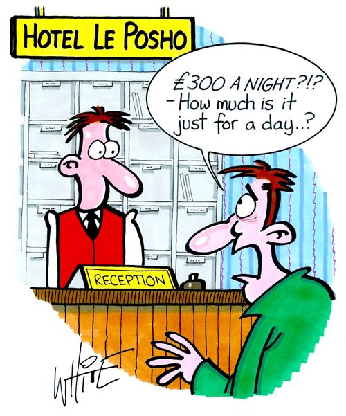 "£300 A NIGHT?!? - How much is it just for a day..?"