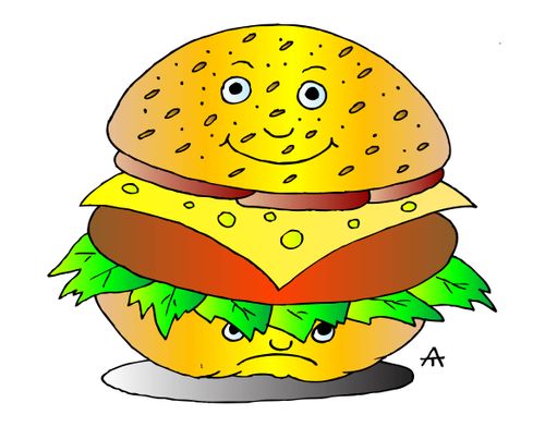 Unhappy Burger Bun