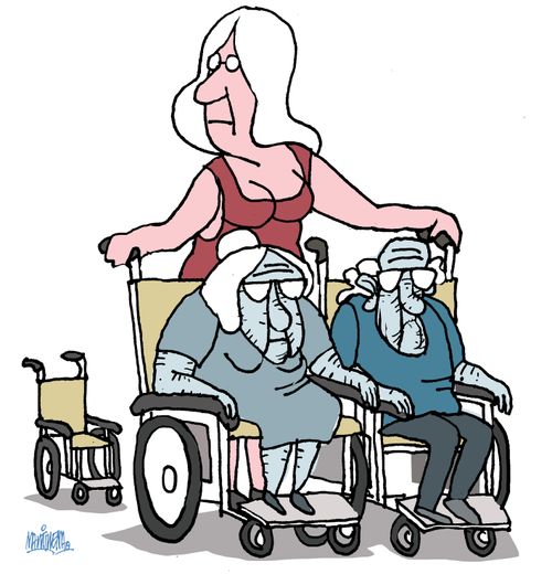 The Elderly Caring for the Elderly