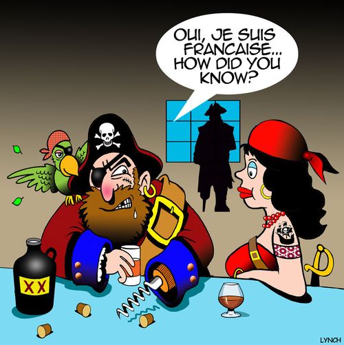 "Oui, je suis Francaise. . . How did you know?"