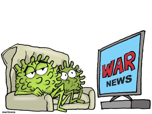 Covid is pushed out of the headlines by Ukraine Crisis
