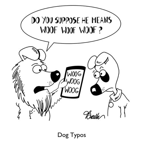 Dog Typos.