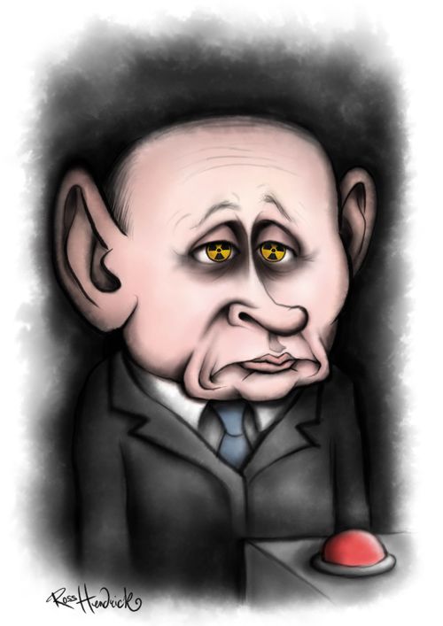 Putin nuclear eyes