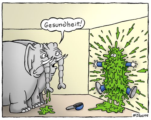 "Gesundheit!"