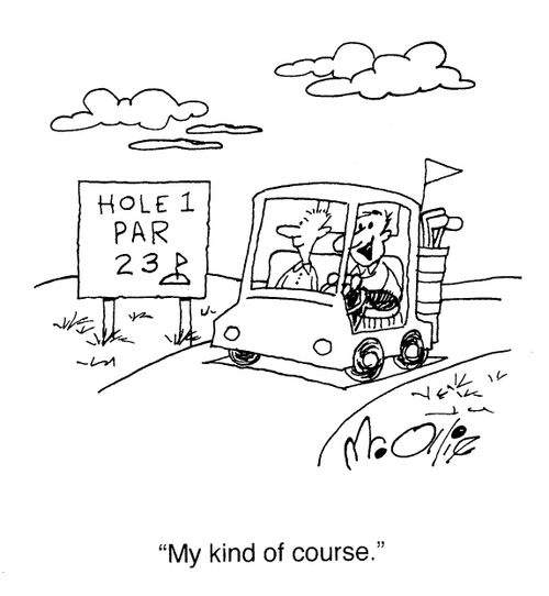 "My kind of course."