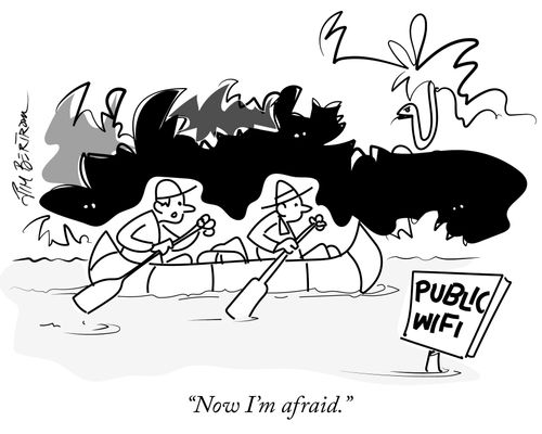 "Now I'm afraid."