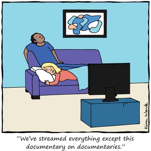 "We've streamed everything except this documentary on documentaries."