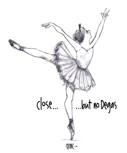 Close... but no Degas.