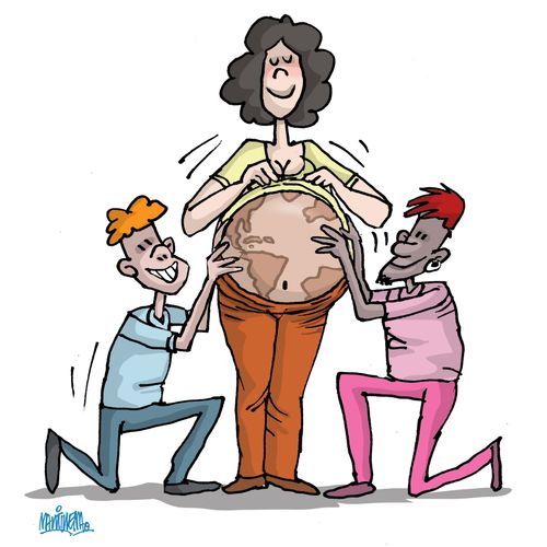 Assisted pregnancy for same sex couples