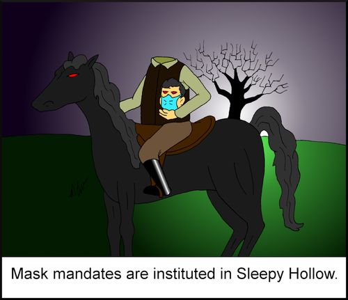 Mask mandates are instituted in Sleepy Hollow