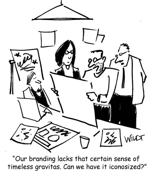 "Our branding lacks that certain sense of timeless gravitas. Can we have it iconosized?"