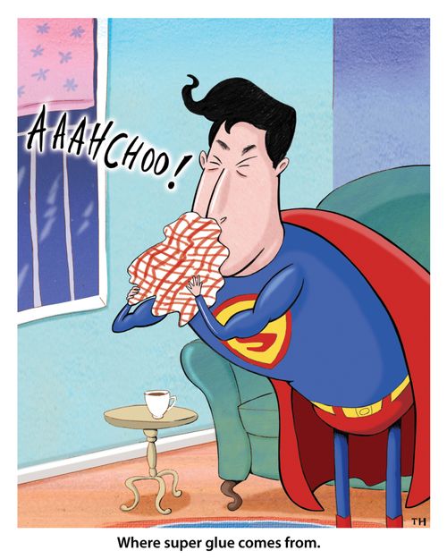 Where super glue comes from.