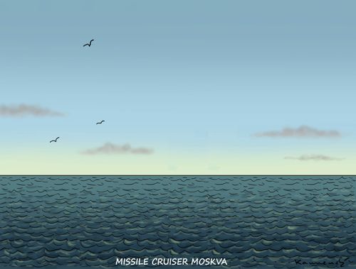 Missile Cruiser Moskva
