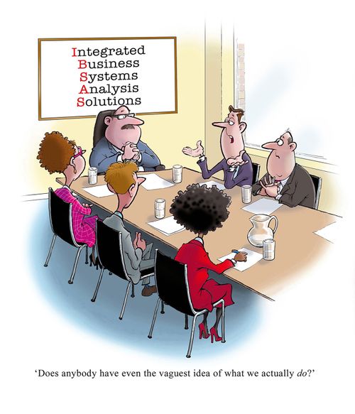 "Does anyone have even the vaguest idea of what we actually DO?"