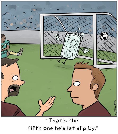 "That's the fifth one he's let slip by."