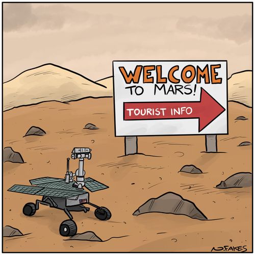 Welcome to Mars! Tourist Info