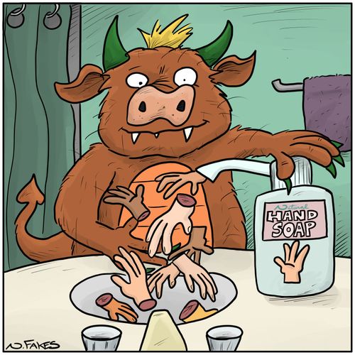 Natural hand soap