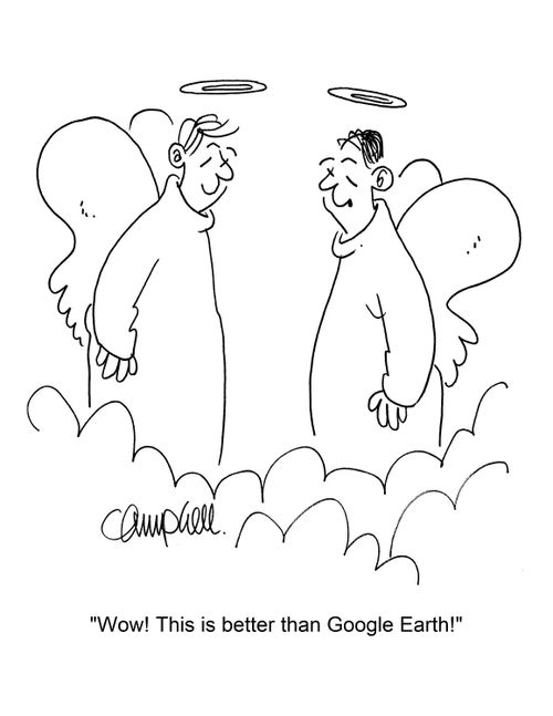 "Wow! This is better than Google Earth!"