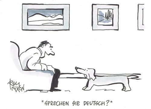 "Sprechen sie Deutsch?"