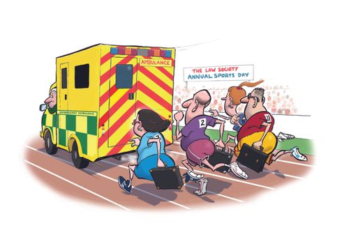 Sports Day: Ambulance Chasing