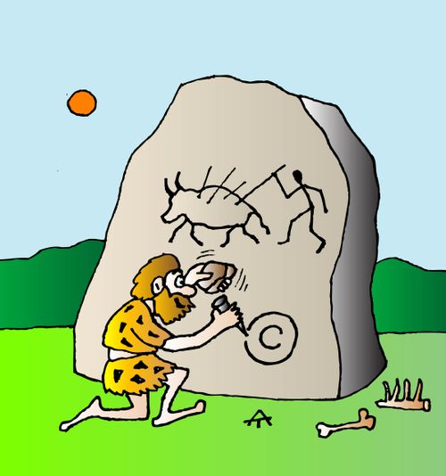 Caveman Copyright