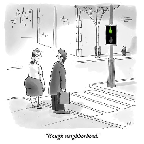 "Rough neighborhood."