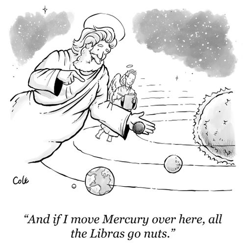"And if I move Mercury over here, all the Libras go nuts."