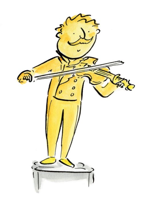Golden Violinist
