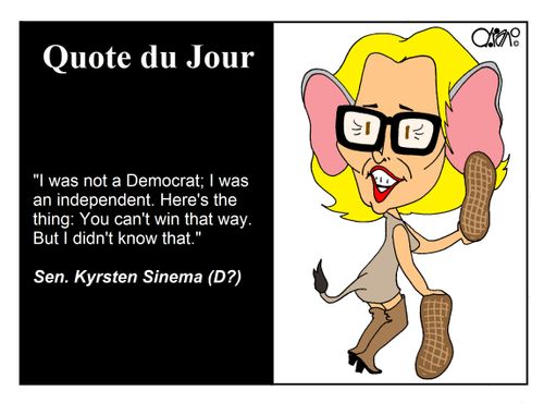 Quote du Jour: Sen. Kyrsten Sinema