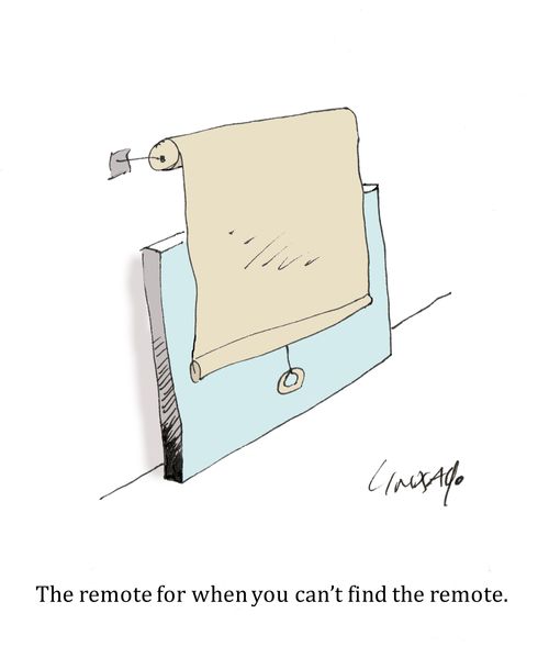 THe remote for when you can't find the remote.