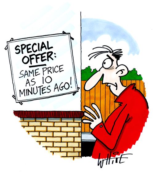 Special Offer: Same Price As 10 Minutes Ago!