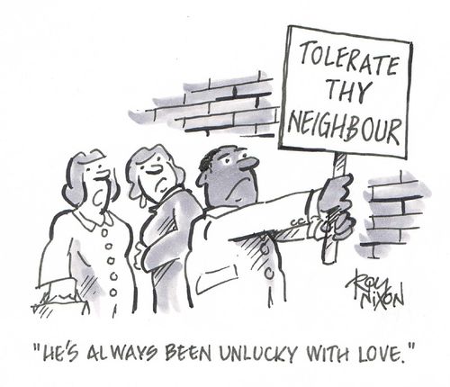 "He's always been unlucky with love."