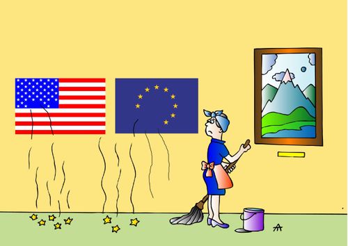 Destabilization of the EU and US