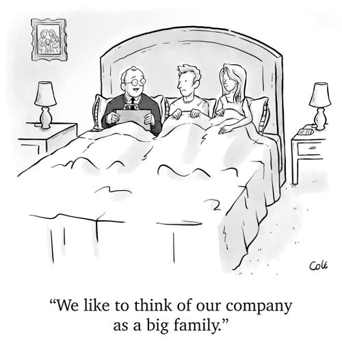 "We like to think of our company as a big family."