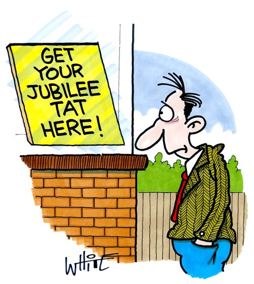 Get Your Jubilee Tat Here!