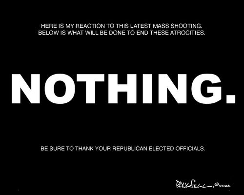 Here is my reaction the latest mass shooting...