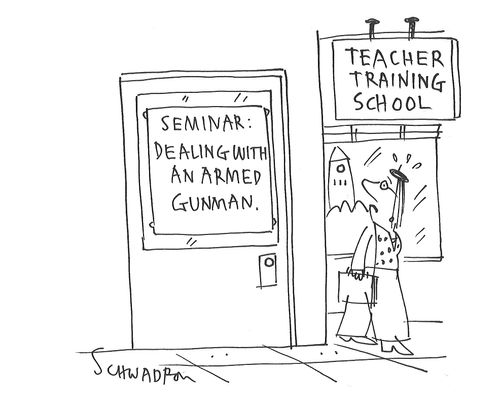 Teacher Training School - Dealing with an armed gunman.