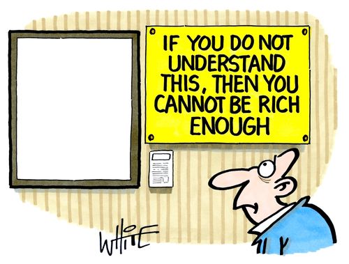 If you do not understand this, then you cannot be rich enough.