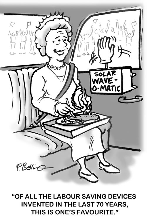 "Of all the labour saving devices invented in the last 70 years, this is one's favourite."