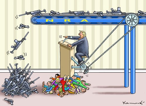 Donald Trump at NRA 