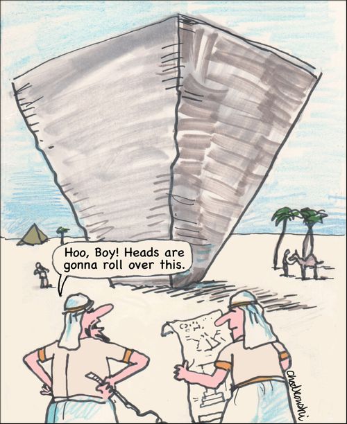 "Hoo, boy! Heads are gonna roll over this."