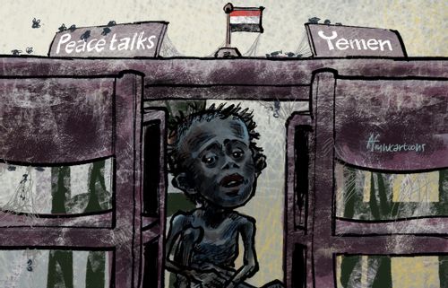 Peace Talks/Yemen famine