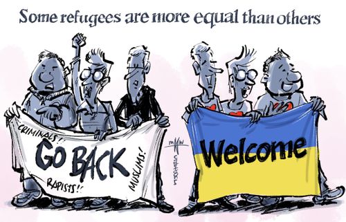 Some refugees are more equal than others.