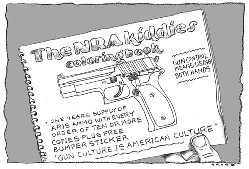 The NRA kiddies coloring book